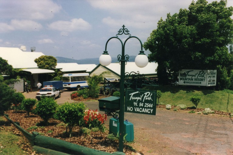 Here is the Tranquil Park Hotel overlooking the Glasshouse Mountains where we held our Master Cylinder preparations.