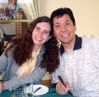 Abjini de Venezuela con Arturo de Mexico.