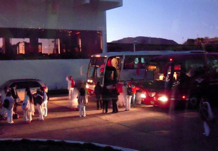 We finally arrived back at our hotel in Puno, Peru - tired, but happy.
