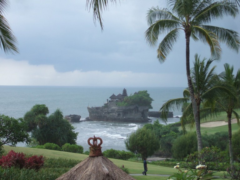 Throughout our week of Master Cylinder preparations, the Tanah Lot Temple was an enduring presence.