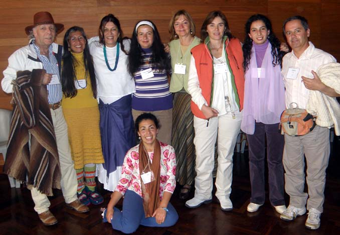 Solara with the fantastic Chileans: Guillermo, Alejandra, Solara, Ana Maria, Angelika, Patricia, Miriam, Alberto y Marta.