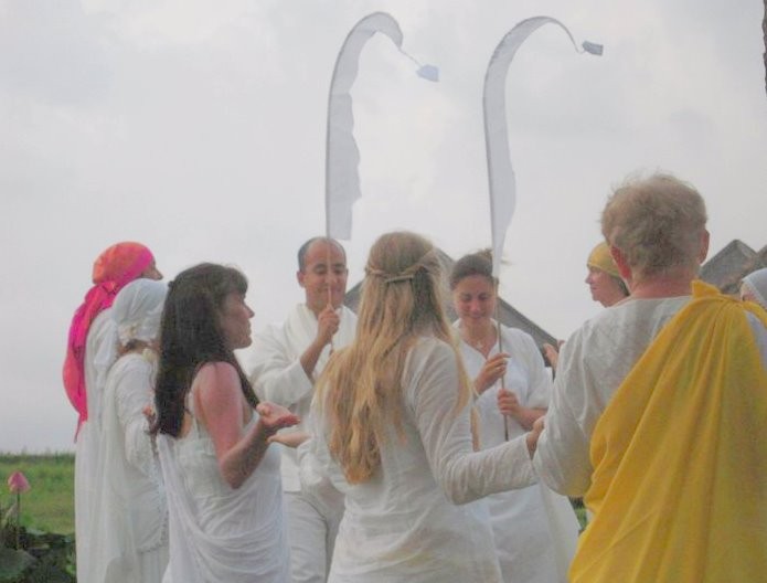 Unsere Weissen Drachen kamen als letzte  aus der Lotus-Welt heraus