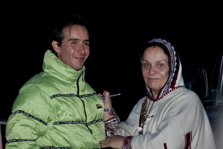 Carlos de Bolivia con Lucia de Brazil
