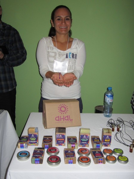 Alizac had handmade beauty and health products from Mexico.