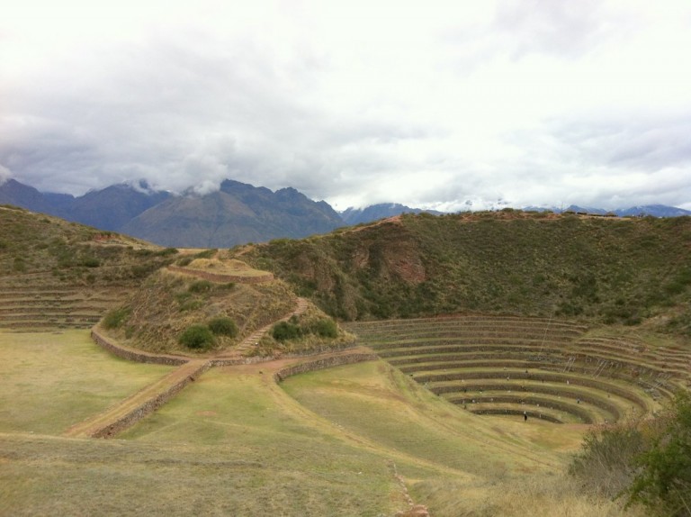 There are four concentric circles at Moray.